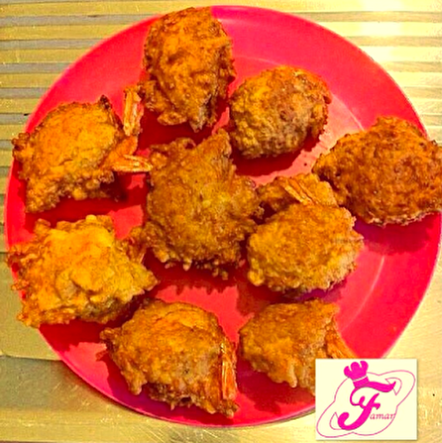 Beignets croustillants de Crevette au fromage