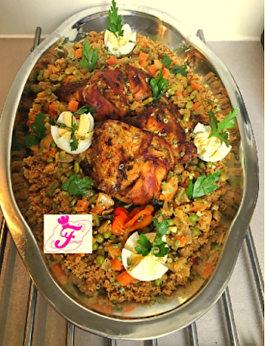 Couscous au Poulet Façon Thiep