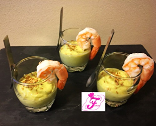 Mousse d’Avocat – Sésame aux Crevettes