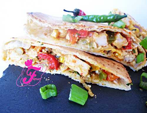 Quesadillas au Poulet Les Recettes de Famar -