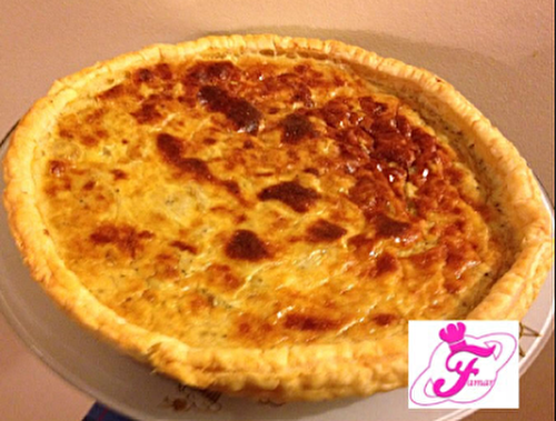 Quiche au Poulet Curry