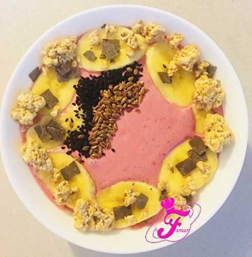 Smoothie Bowl Fruits rouges - banane