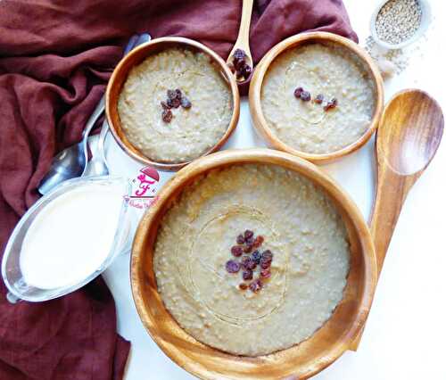 Lakh SOW (Bouillie de Mil au Lait Caillé)