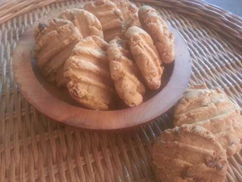 Biscuit au beurre de cacahouète