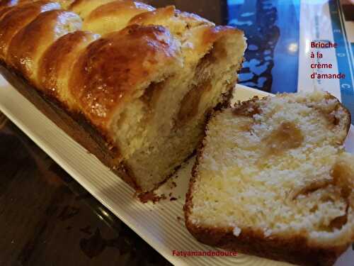 Brioche à la crème d'amande