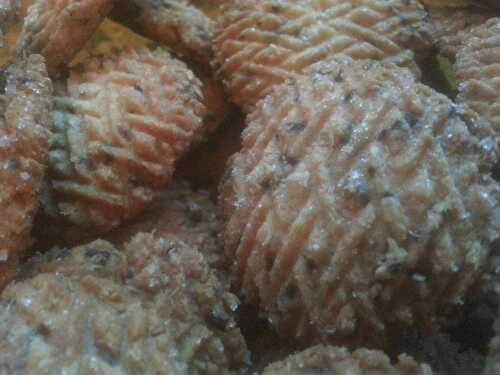 Cookies noix de coco tigrés - Les recettes de Faty