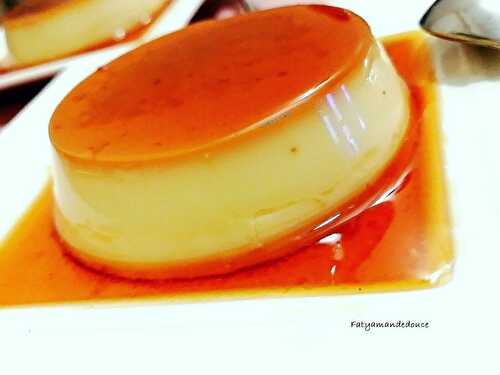 CREME CARAMEL AU CAFE