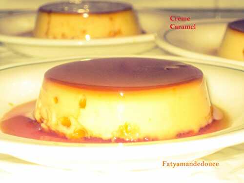 Crème caramel