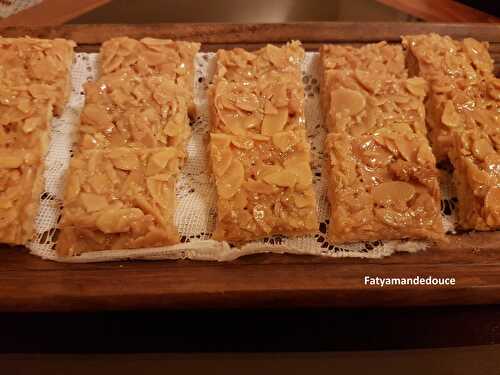 Florentins aux amandes effilées