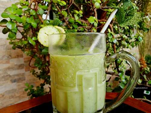 JUS CONCOMBRE, CITRON VERT ET MENTHE