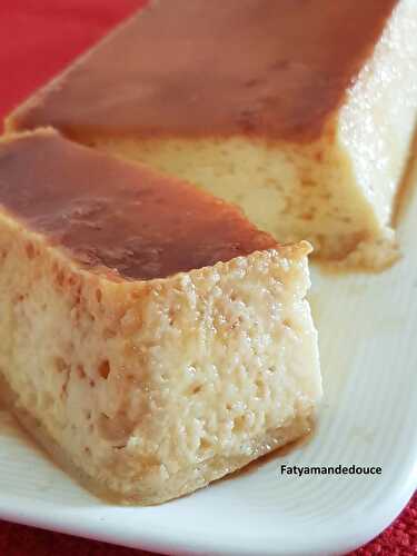 Le flan coco ( ou le flan Antillais)