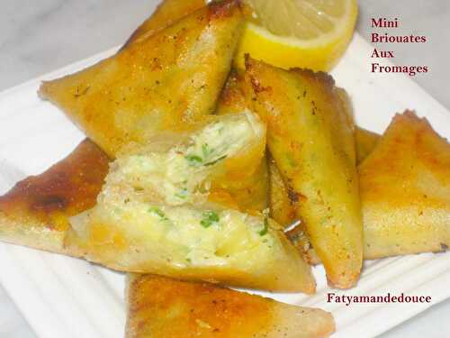 Mini briouates aux fromages