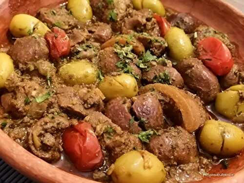 ROGNONS DE BOEUF A LA MAROCAINE