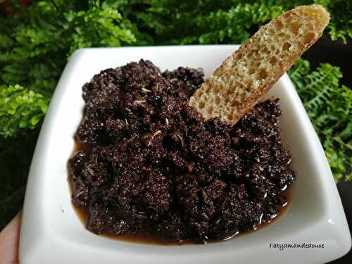 TAPENADE D'OLIVES NOIRES