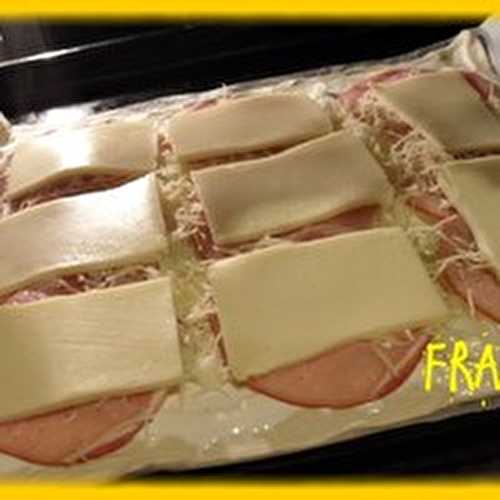 Pizza raclette/bacon