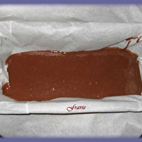 Terrine de chocolat spéculoos / sauce carambar