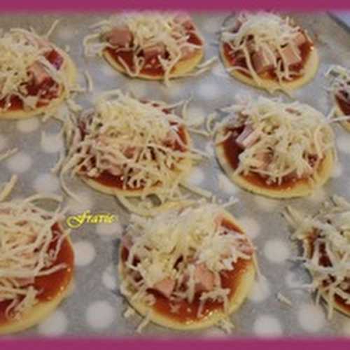 Un panaché de minis pizzas