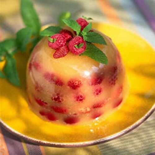 Aspic de fruits rouges