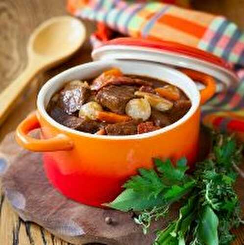 Boeuf bourgignon comme chez mamie