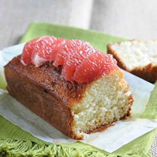 Cake au pamplemousse