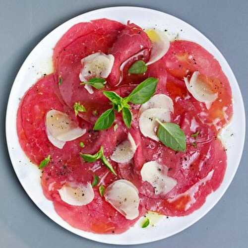 Carpaccio classique