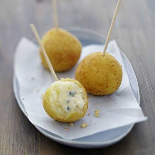 Croquettes au Bresse Bleu