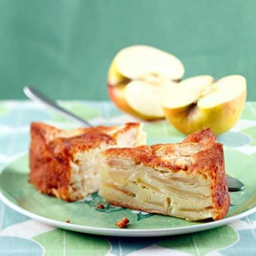 Gâteau au yaourt aux pommes