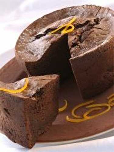 Gâteau Chocolat Aux Zestes D'orange - Les Recettes de Jean-Louis