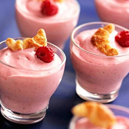 Mousse fraises-framboises