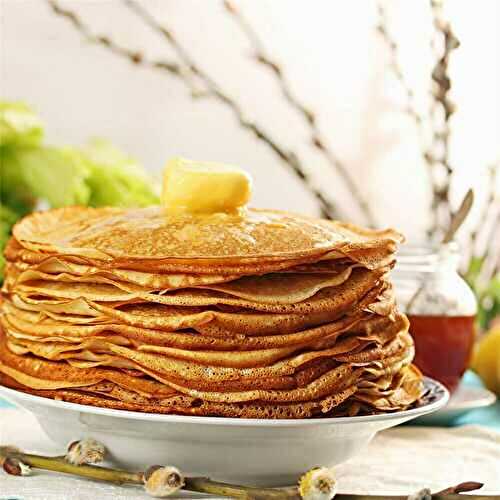 Crêpes à la farine de châtaigne 