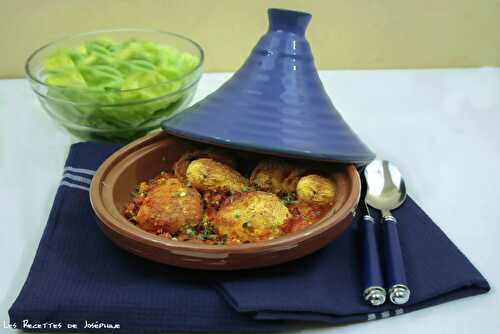 Boulettes de poisson, sauce tomate