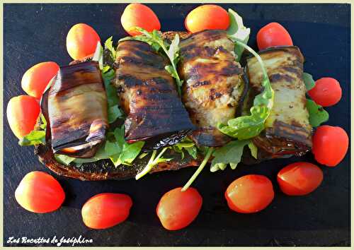 Bruschetta aux Aubergines à la Plancha