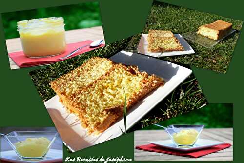 Cake Sans Beurre et Lemon curd