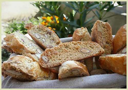 Cantuccini ou Croquants aux Amandes