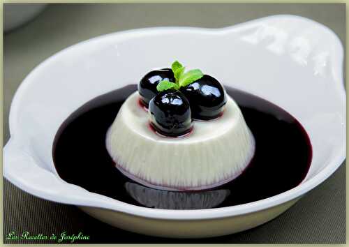 Panna Cotta aux Cerises Amarena