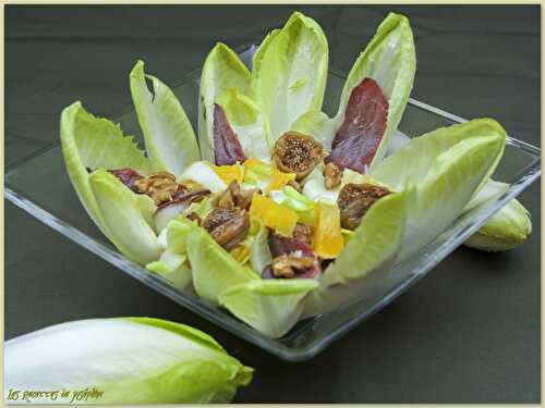 Salade d'Endives,Vinaigrette à l'Orange