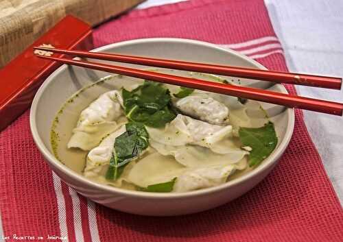 Soupe chinoise aux Won Ton