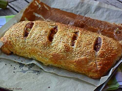 Strudel aux Artichauts et Parmesan