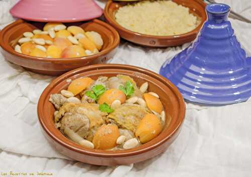 Tajine de poulet aux abricots