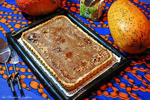 Tarte à la courge et à la cannelle