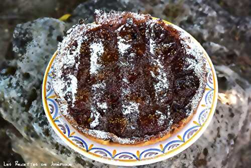 Tarte aux figues rôties