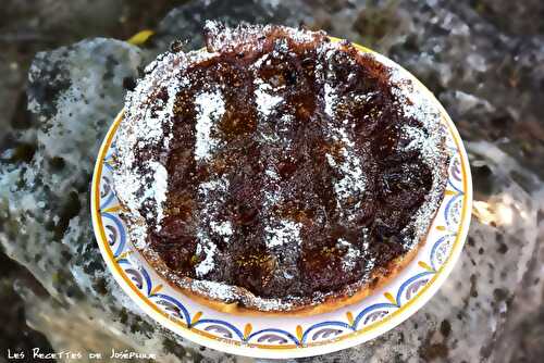 Tarte aux figues rôties