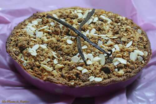 Tarte pommes crumble