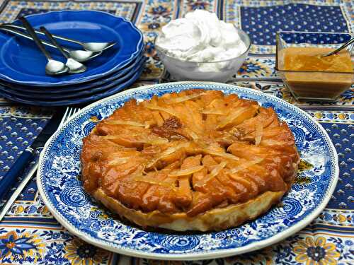 Tarte Tatin aux Coings et Caramel Beurre Salé