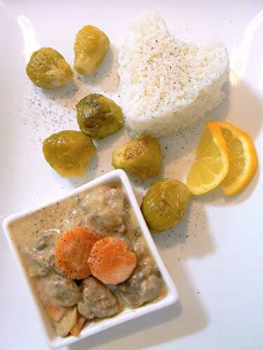 Blanquette de Veau ... et sa Petite Touche de Vanille Bourbon