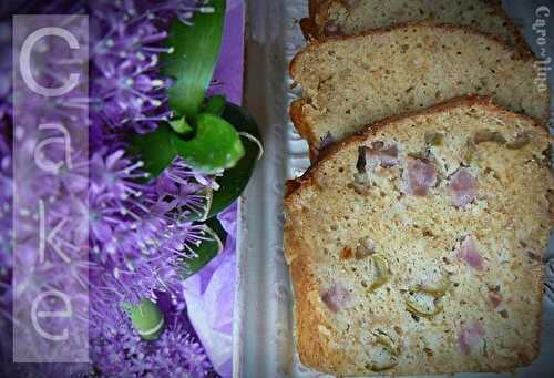 Cake Salé au Jambon, Olives Vertes et Comté