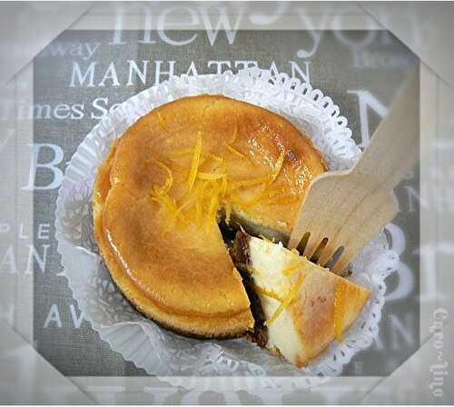 Classic New York Cheesecake ... en portion individuelle - Les recettes de l'Alsacienne