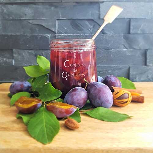 Confiture de Quetsches aux Epices