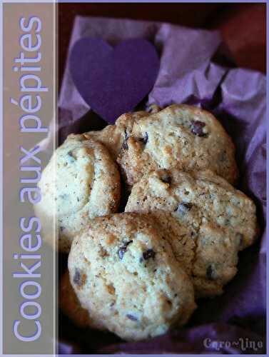 Cookies aux pépites de chocolat