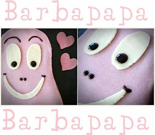 Gâteau d'anniversaire BARBAPAPA